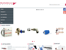 Tablet Screenshot of prandelli.pl