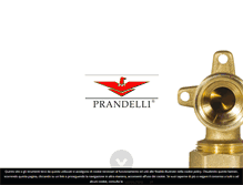 Tablet Screenshot of prandelli.com
